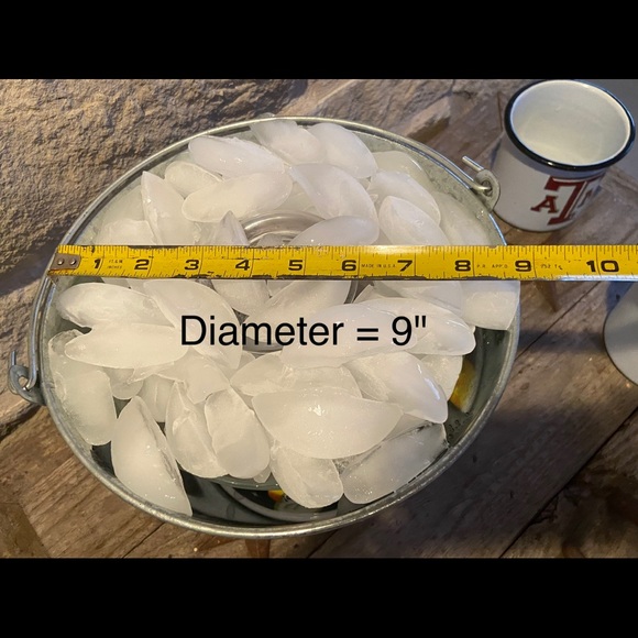 Texas A&M Ice Bucket / 2 Enamelware Mugs - Picture 8 of 10